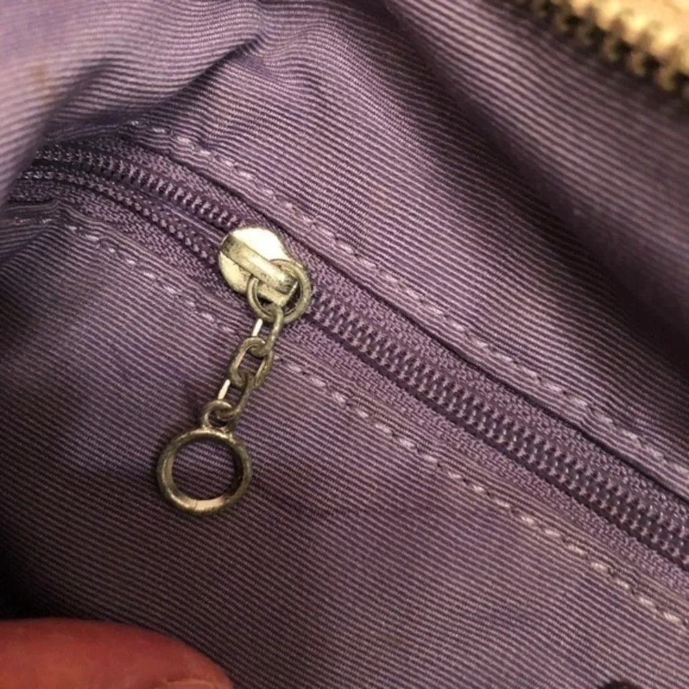 Coach pebbled leather hobo bag